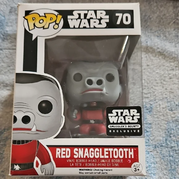 Star Wars Pop! Red Snaggletooth Figure #70 - Picture 1 of 7